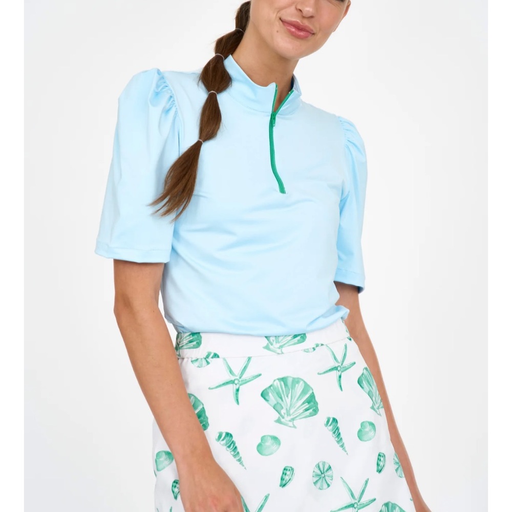Byrdie golf social wear fairway short sleeve top - Picture 5 of 9